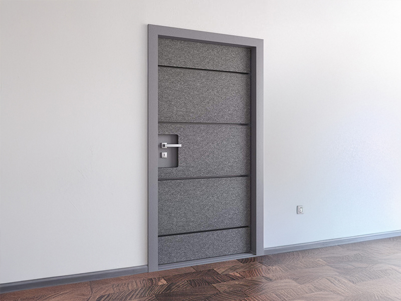 Dørsiden indvendigt/inden for dørkarmen - Dørhåndtag til venstre