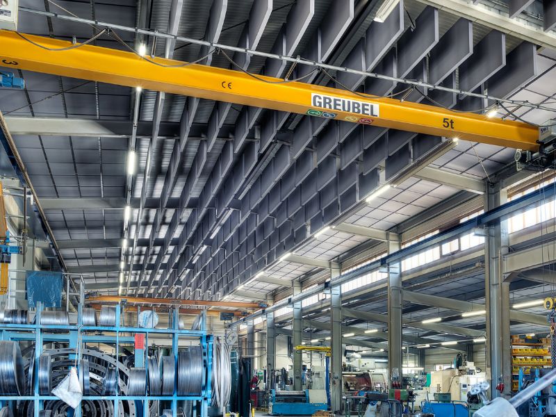 aixFOAM VERTICAL Industry lydabsorber