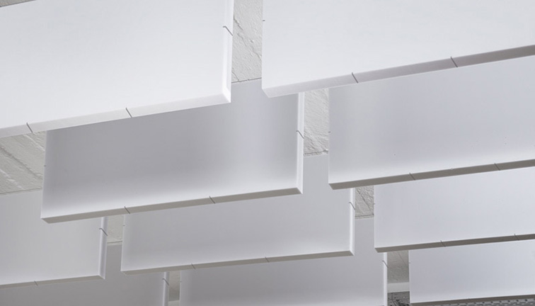 aixFOAM VERTICAL Industry akustikbaffel