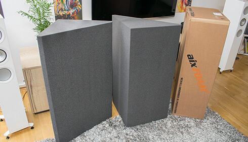 aixFOAM Bass Absorber BASSIC i antracit