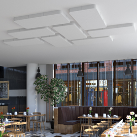 Ekstra finporet duromer-akustikabsorber