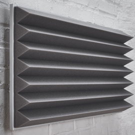 Profileret trekantet overflade