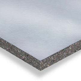 Tung skum med overfladelaminering